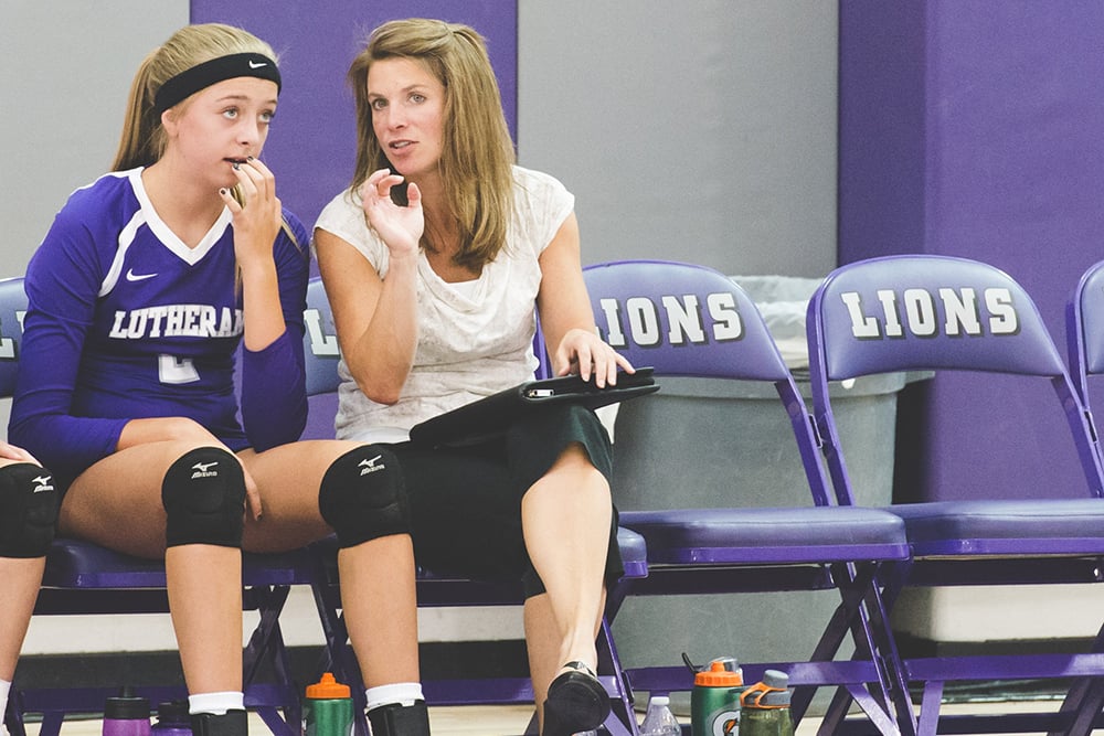 Volleyball Lutheran High School, Parker CO