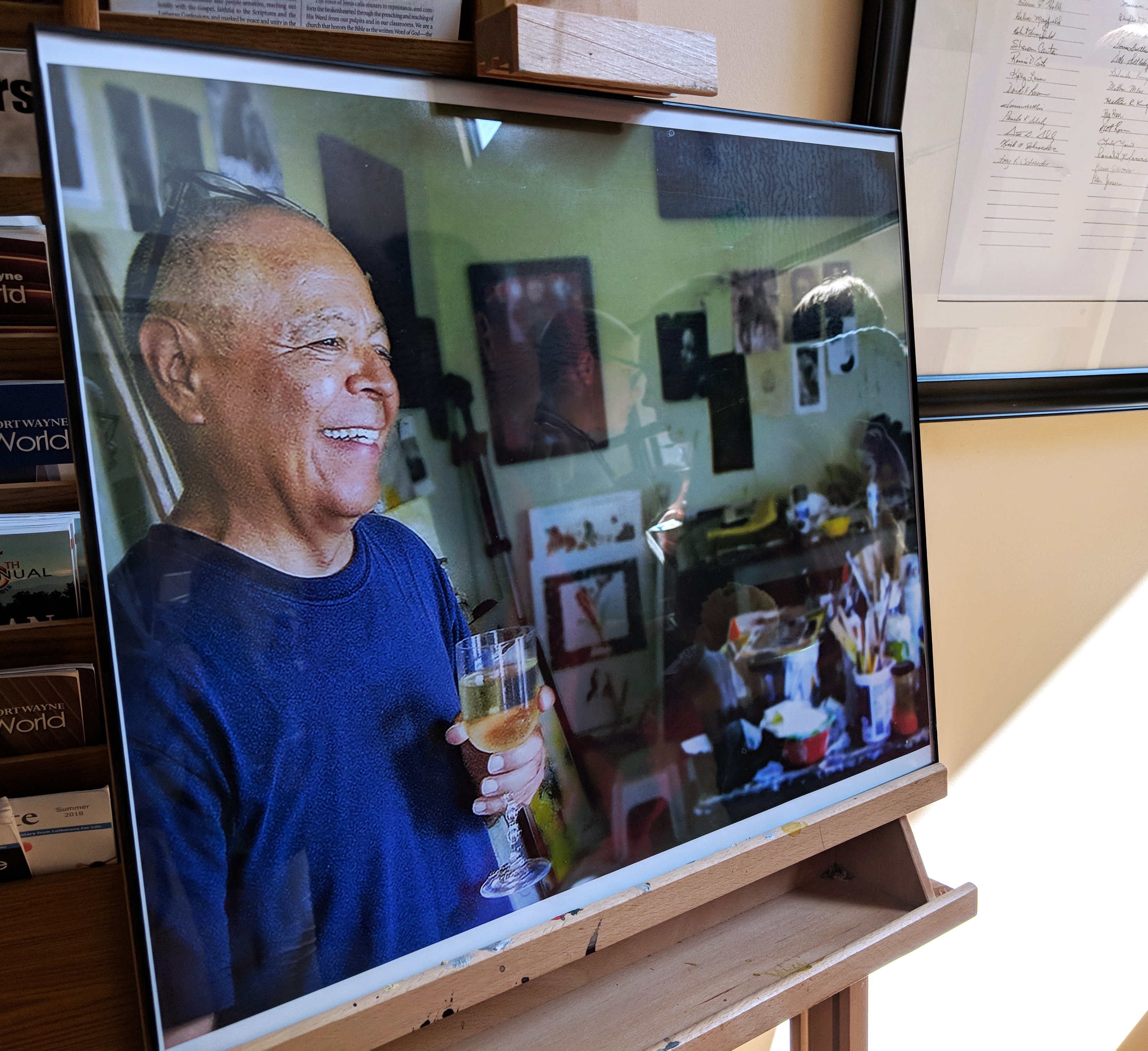 Art Academy Students Honor Henry Esparza